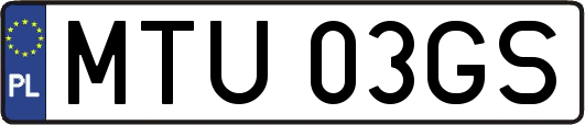 MTU03GS