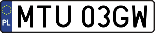 MTU03GW