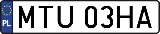 MTU03HA