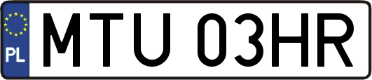 MTU03HR