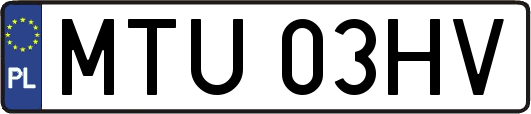 MTU03HV