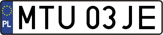 MTU03JE