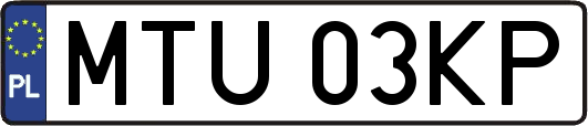 MTU03KP