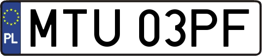 MTU03PF