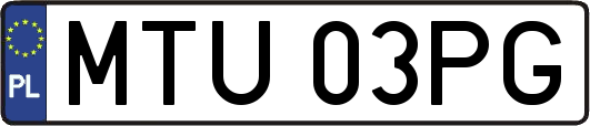 MTU03PG
