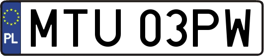 MTU03PW