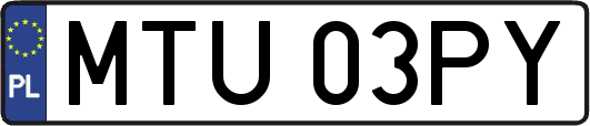MTU03PY