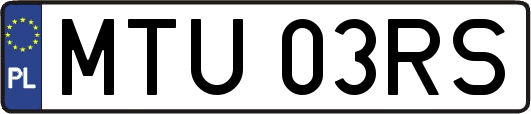 MTU03RS