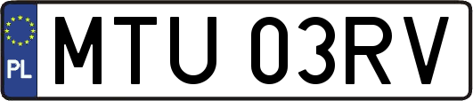 MTU03RV