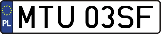 MTU03SF