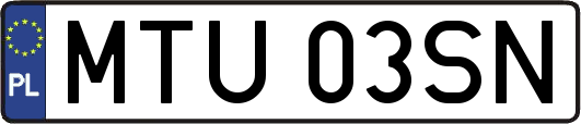MTU03SN