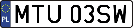 MTU03SW