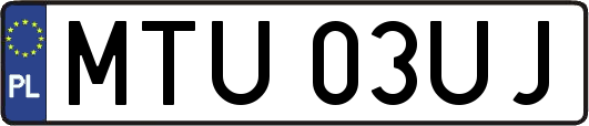 MTU03UJ