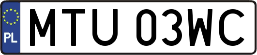 MTU03WC