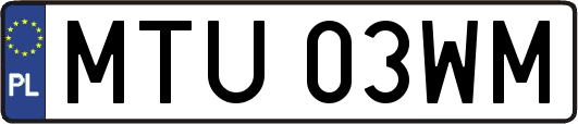 MTU03WM