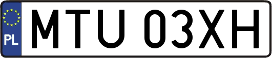 MTU03XH