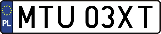 MTU03XT