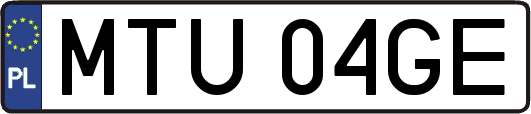 MTU04GE