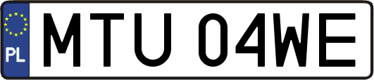 MTU04WE