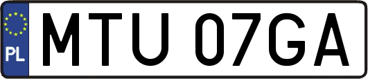 MTU07GA