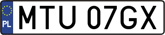 MTU07GX