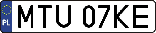 MTU07KE