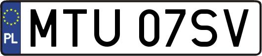 MTU07SV