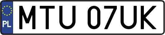 MTU07UK