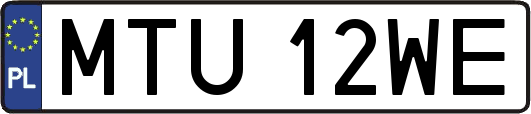 MTU12WE