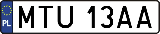 MTU13AA