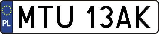 MTU13AK