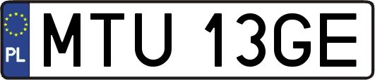 MTU13GE
