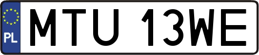 MTU13WE