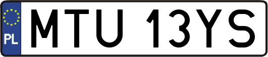 MTU13YS