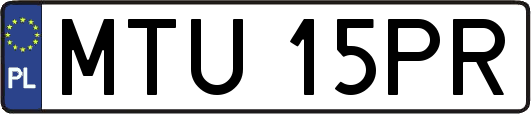 MTU15PR