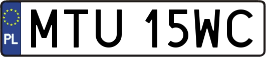 MTU15WC
