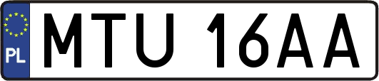 MTU16AA