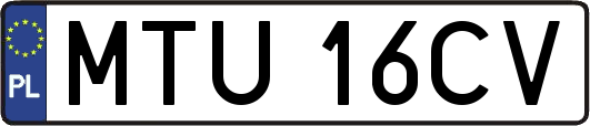 MTU16CV