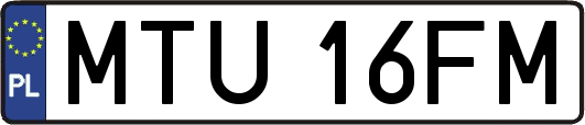 MTU16FM
