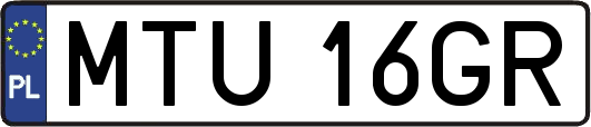 MTU16GR