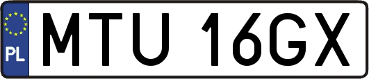 MTU16GX