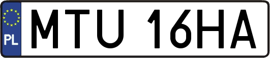 MTU16HA