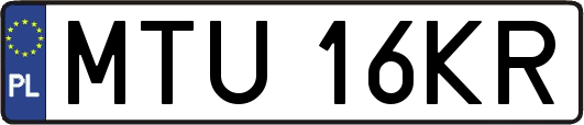 MTU16KR