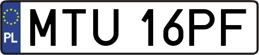 MTU16PF