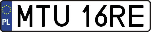 MTU16RE