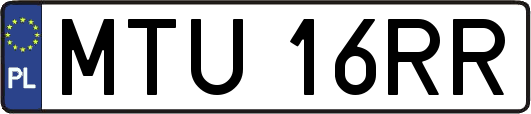 MTU16RR