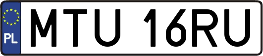 MTU16RU