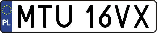 MTU16VX