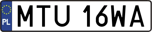MTU16WA