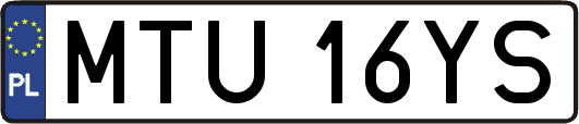 MTU16YS